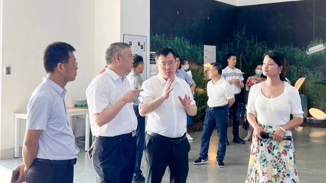 福建省統(tǒng)計(jì)局黨組成員、副局長(zhǎng)楊洪春蒞臨立達(dá)信調(diào)研指導(dǎo)